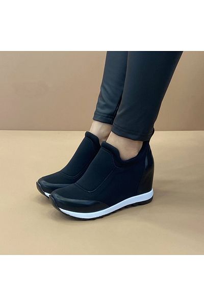 Elvis Women's Wedge Heeled Stretch Shoes