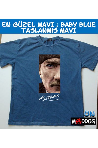 mAddog Πορτρέτο ΑΤΑΤΟΥΡΚ Πασά - με υπογραφή στην πλάτη (relax Fit) 9xl / 8xl / 7xl / 6xl / 5xl / 4xl / 3xl