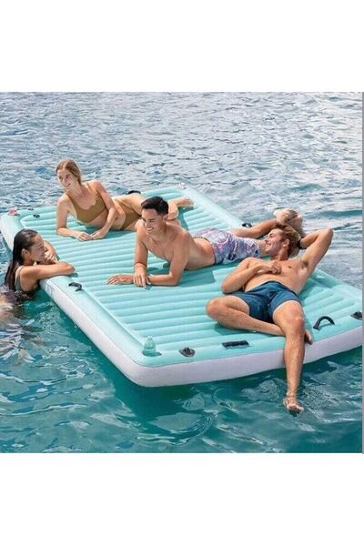 Intex 56289 Lüks Tutunmalı Ada Yatak Deniz Yatağı 310 X 183 Cm