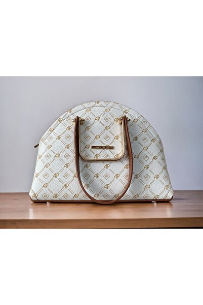 Angel Polo حقيبة يد وكتف منقوشة