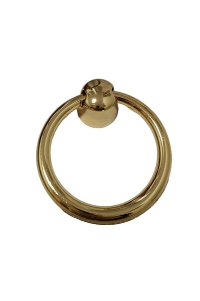 MASALL Naz halka kulp (6 cm ) metal vidalı. Dolap,pormanto,konsol,şifonyer, k...