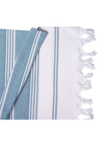 EMİLLİE Diamond Striped Peshthermal