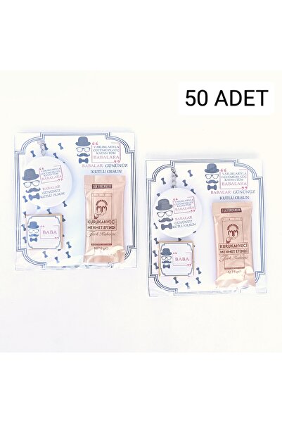 ORGANİZASYON HEDİYEM 50 قطعة هدية عيد الأب بطاقة كبيرة الحجم فتاحة سلسلة مفات...