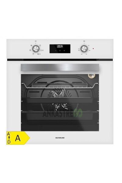 Silverline Beyaz Cam Ankastre Set (3420 CLASSY DAVLUMBAZ - CS5349W01 OCAK - BO6502W02 FIRIN)