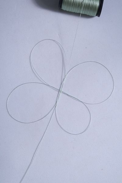 Eskişehir hobi sanat Çağla Yeşil 0,2 mm 60 μέτρα Το λεπτότερο κορδόνι Tasbih
