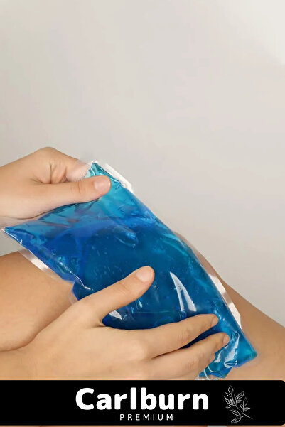 Carlburn Premium Soğutucu Tekrar Kullanılabilir Soğuk Sıcak Jel Kompres Termojel Buz Paketi 3 Adet