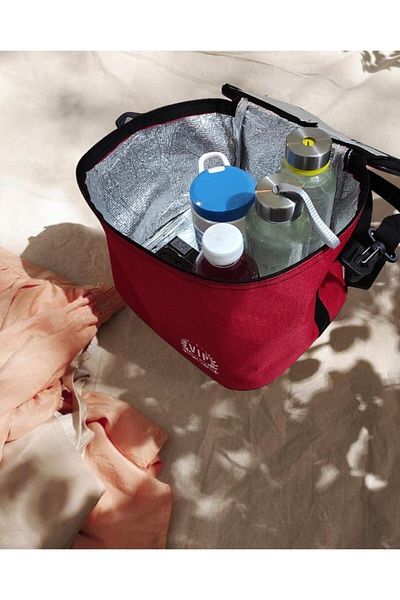 Vip Home Concept Market Ürünleri Vip Cooler Thermos Bag 11 lt Beach Type Ice Cooler Thermos Bag Red