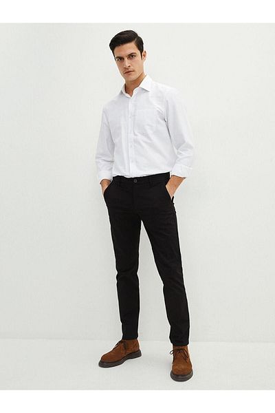 LC Waikiki Ανδρικό παντελόνι Chino LCWAIKIKI Classic Slim Fit Gabardine