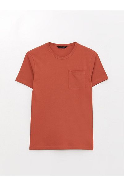 LC Waikiki Ανδρικό T-Shirt Piqué με λαιμόκοψη