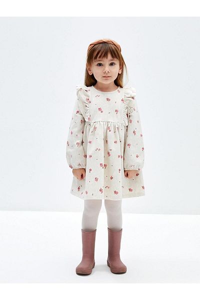 LC Waikiki baby Crew Neck Baby Girl Dress