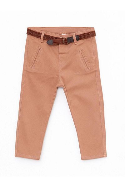 LC Waikiki LCW baby Basic Βρεφικό παντελόνι και ζώνη 2 τεμαχίων
