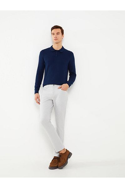 LC Waikiki LCWAIKIKI - Κλασικό στενό ανδρικό παντελόνι Chino
