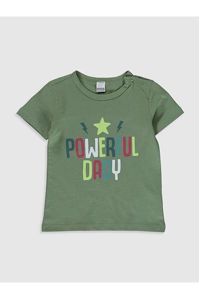 LC Waikiki LCW baby Crew Neck Short Sleeve Baby Boy T-Shirt