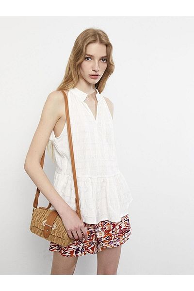 LC Waikiki LCW Limited Halter Neck Straight Sleeveless Women's Blouse