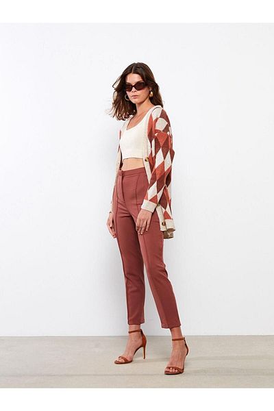 LC Waikiki LCWAIKIKI Classic Women's Standard Fit Straight Trousers