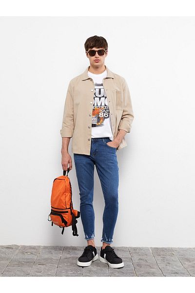 LC Waikiki Ανδρικό Skinny Fit Jean παντελόνι - 760