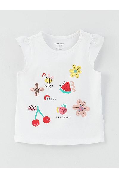 LC Waikiki LCW baby Printed Baby Girl Pajama Set