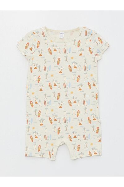 LC Waikiki LCW Baby Crew Neck Jumpsuit for Baby Boy - Pack of 2