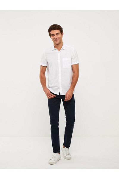 LC Waikiki Ανδρικό παντελόνι Chino Skinny Fit Gabardine