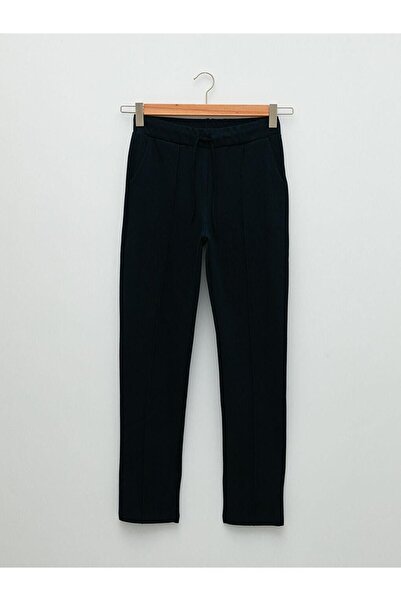 LC Waikiki LCWAIKIKI Basic Beli Lastikli Düz Cep Detaylı Kadın Eşofman Altı