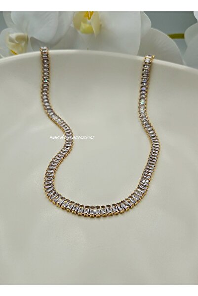m mavi deniz accesories مجموعة قلادة وحلق من الفولاذ المقاوم للصدأ