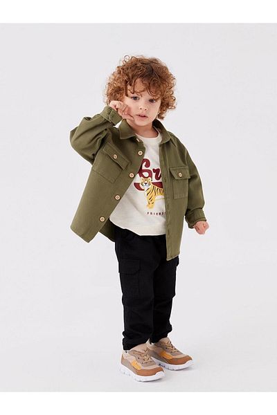 LC Waikiki LCW baby Basic Baby Boy Trousers with Elastic Waist