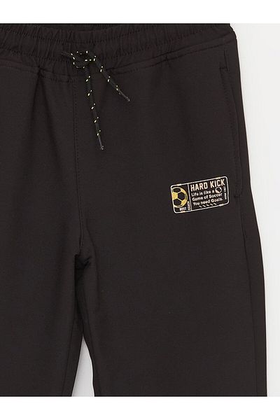 LC Waikiki Printed Boy's Jogger Pants with Elastic Waist