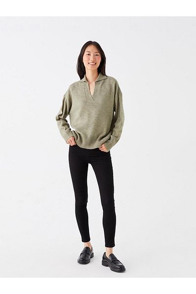 LC Waikiki Blugi LCW Pantaloni de damă cu talie înaltă, super skinny