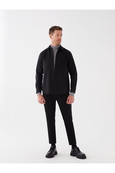 LC Waikiki Regular Fit Uzun Kollu Erkek Gömlek