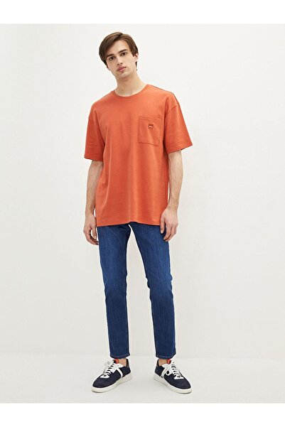 LC Waikiki Бавовняна футболка з коротким рукавом з екіпажем Tisort