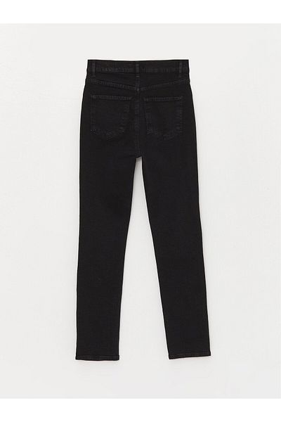 LC Waikiki Pantaloni Jean de damă cu ajustare dreaptă