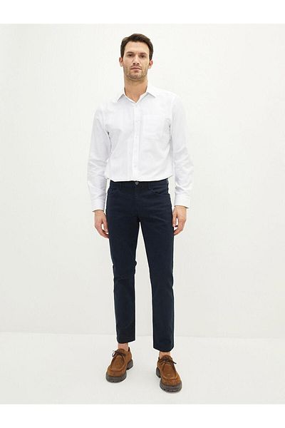 LC Waikiki LCWAIKIKI - Κλασικό στενό ανδρικό παντελόνι Chino