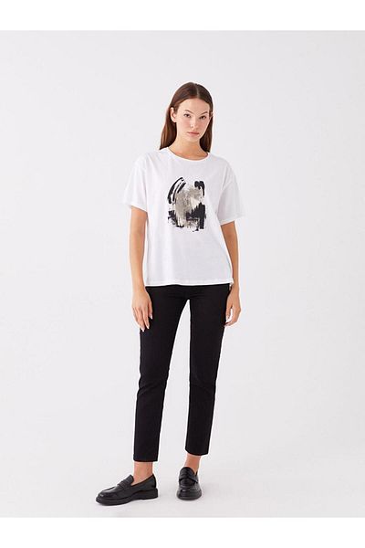 LC Waikiki Pantaloni de damă LCWAIKIKI Basic Slim Fit