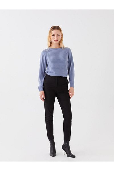 LC Waikiki Pantaloni de damă LCWAIKIKI Basic Slim Fit pentru țigări