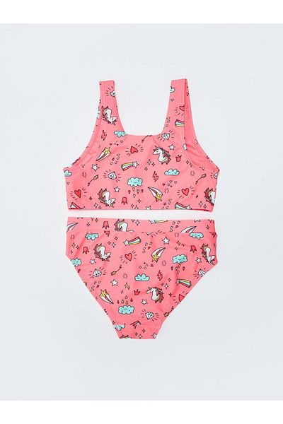 LC Waikiki LCW Kids Girls Bikini - Printed Design