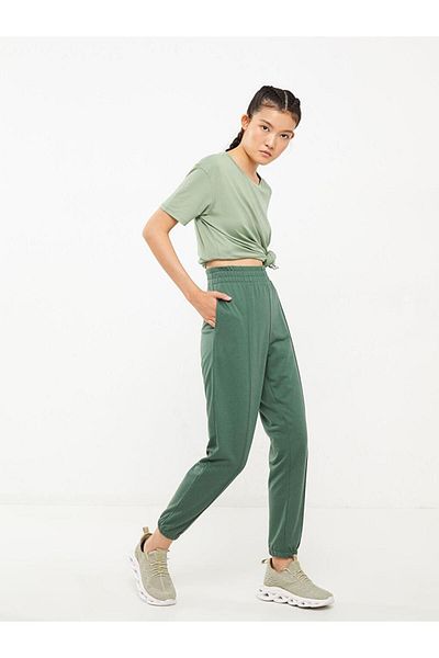 LC Waikiki Pantaloni de sport Jogger pentru femei LCW Active cu talie elastică