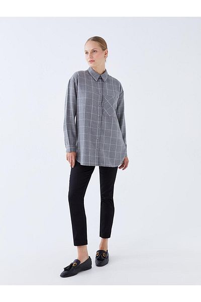 LC Waikiki Pantaloni de damă LCW Modest cu talie elastică