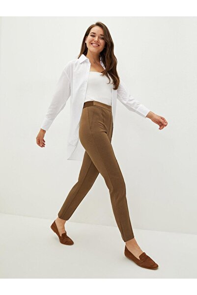LC Waikiki LCWAIKIKI Basic Dar Fit Düz Cep Detaylı Kadın Pantolon