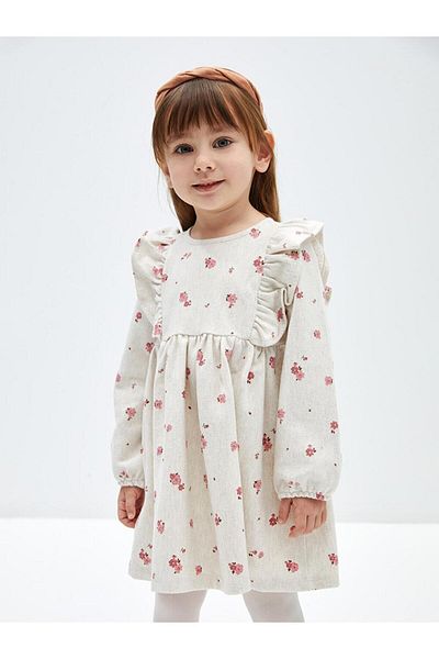 LC Waikiki baby Crew Neck Baby Girl Dress