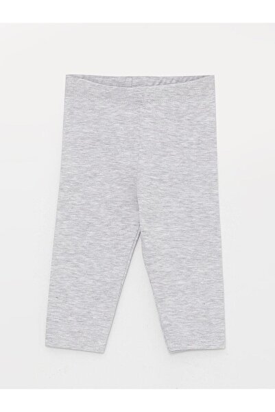 LC Waikiki LCW baby Elastic Waist Printed Baby Girl 3/4 Length Leggings Pack of 2