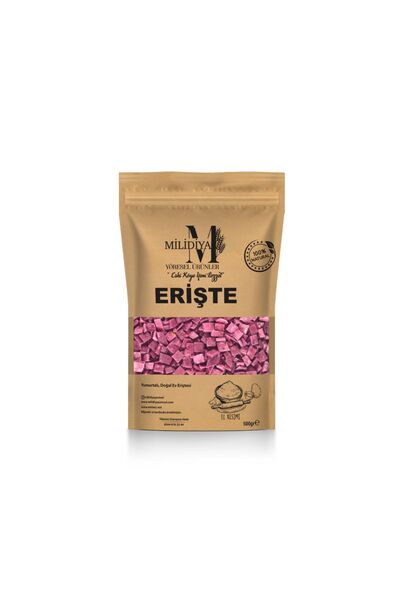 Taze Pancar Püreli Çorbalık Erişte 500 gr