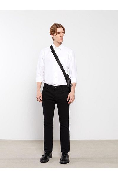 LC Waikiki LCWAIKIKI - Κλασικό στενό ανδρικό παντελόνι Chino