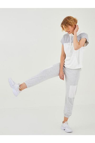 LC Waikiki Straight Women's Sports Sweatpants with Elastic Waist