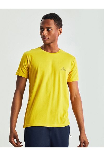 LC Waikiki Ανδρικό αθλητικό μπλουζάκι με στάμπα - Crew Neck, κοντομάνικο