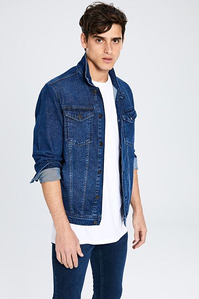 LC Waikiki Ανδρικό παλτό Dark Rodeo 0S0269Z8