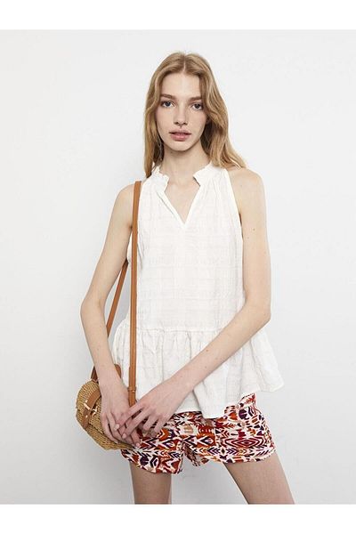 LC Waikiki LCW Limited Halter Neck Straight Sleeveless Women's Blouse