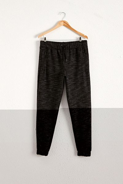 LC Waikiki Ανδρικό νέο μαύρο παντελόνι φούτερ 0W6984Z8