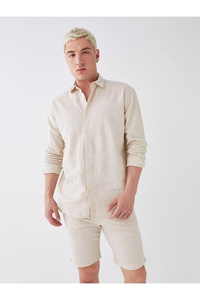 LC Waikiki Cămașă cu mânecă lungă XSIDE Comfortable Fit pentru bărbați