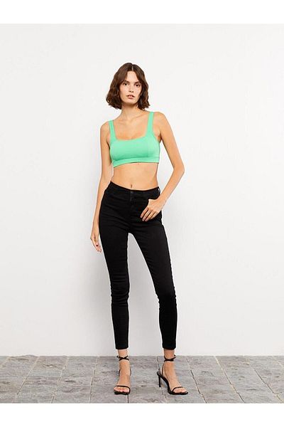 LC Waikiki Γυναικείο τζιν παντελόνι LCW Jeans ψηλόμεσο Super Skinny Fit