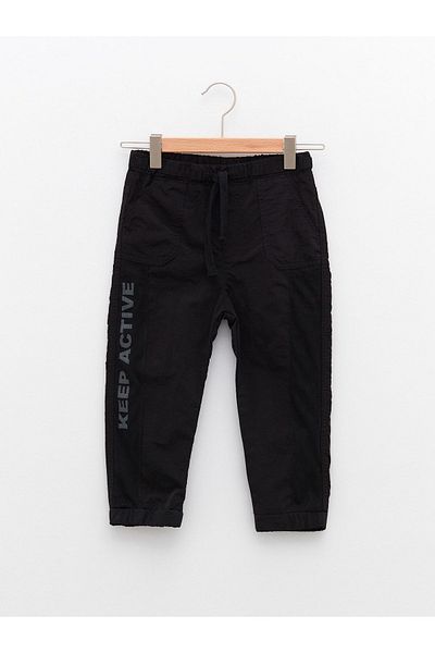 LC Waikiki Printed Baby Boy Jogger Pants with Elastic Waist